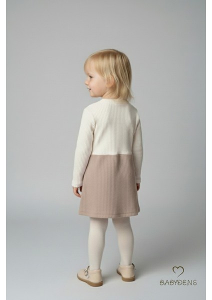 Kız Çocuk Fitilli Elbise %100 Pamuk,uzun Kollu,fiyonklu,yumuşak Dokulu, Şık Günlük,özel Gün Elbisesi fiyatları