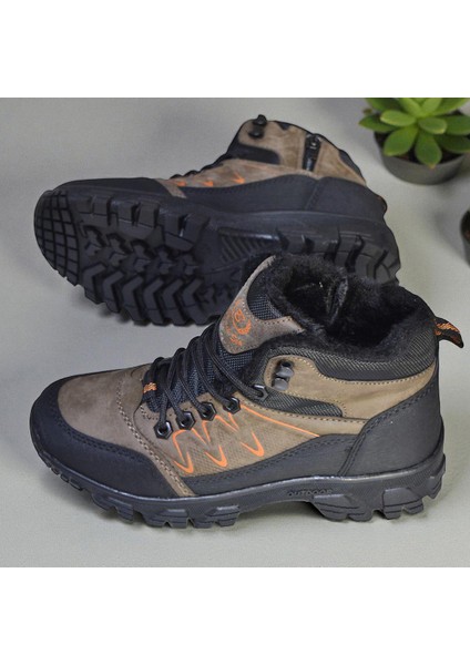 579 Ortopedik Kaymaz Taban Içi Kürklü Kadın Erkek Bot Ayakkabı Unisex Bot indirimleri