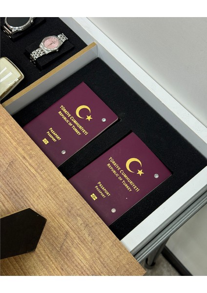 Nfc Kartlı Gizli Bölmeli Dresuar Ceviz indirimleri