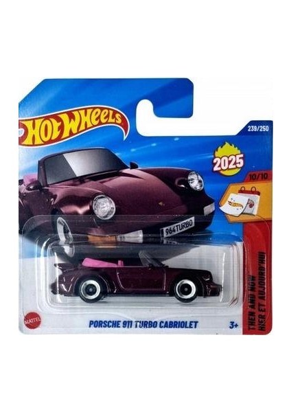 Tekli Arabalar Porsche 911 Turbo Cabriolet HYW37 (Then And Now)