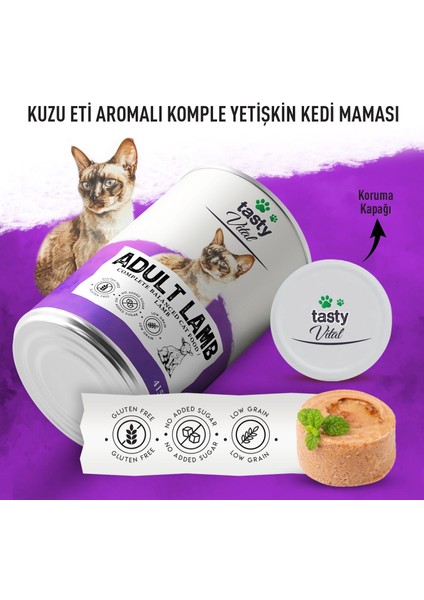 Kuzu Etli Yetişkin Kedi Konserve 415 gr modelleri
