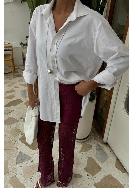 Içi Astarlı Dantel Pantolon 0081 indirimleri