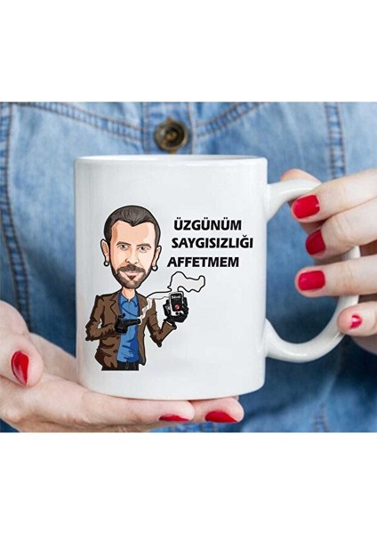 Behzat Ç. Ercüment Çözer Baskılı Kupa Bardak