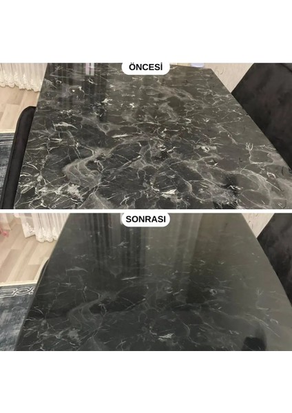 2,0 mm Buzlu Siyah Şeffaf Pvc Kalın Koruyucu Masa Örtüsü; Cam, Lake, Mermerde Yapışma Izi Yapmaz fırsatları