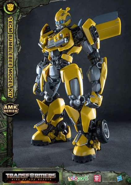 Transformers Bumblebee Prime Başlangıç Rise Of The Beasts Amk Series Model Kit Parçalı Figür 16 cm modelleri