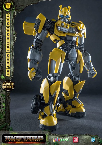 Transformers Bumblebee Prime Başlangıç Rise Of The Beasts Amk Series Model Kit Parçalı Figür 16 cm