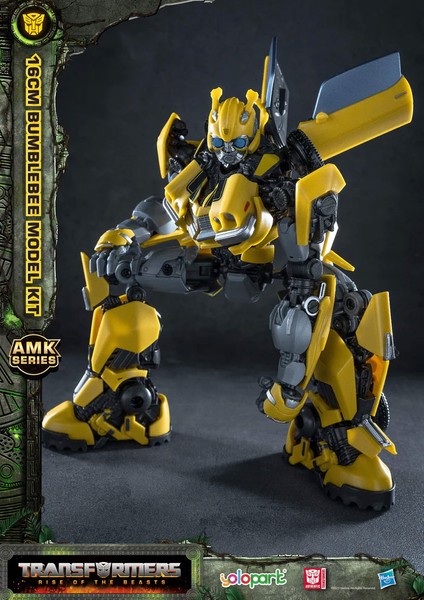 Transformers Bumblebee Prime Başlangıç Rise Of The Beasts Amk Series Model Kit Parçalı Figür 16 cm