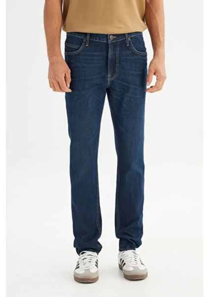 Pamuklu Slim Fit Normal Bel Düz Paça Jeans Erkek Kot Pantolon L70100033 317 fiyatları