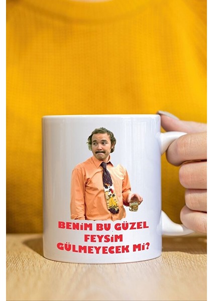 Avrupa Yakası Burhan Benim Güzel Feysim Kupa Bardak
