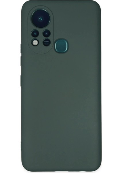 Infinix Hot 11S Kılıf Nano Içi Kadife Silikon - Koyu Yeşil modelleri