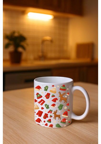 Beyaz Kupa Bardak (Yılbaşı) modelleri