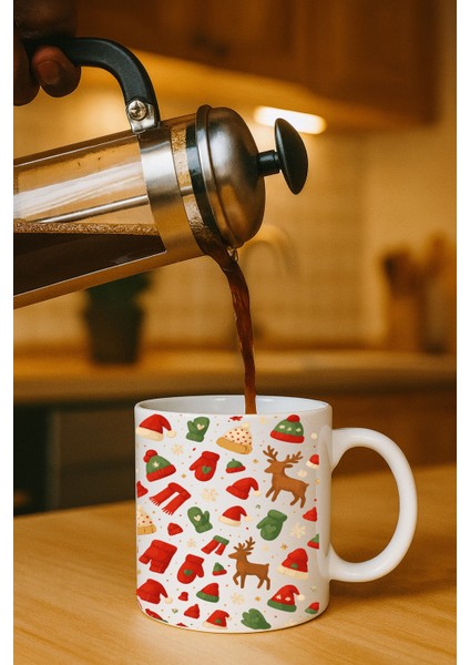 Beyaz Kupa Bardak (Yılbaşı) indirimleri