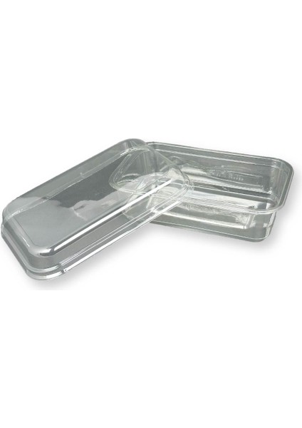 Kapaklı Kurabiye Kabı 750CC Ağır Gramajlı Pet