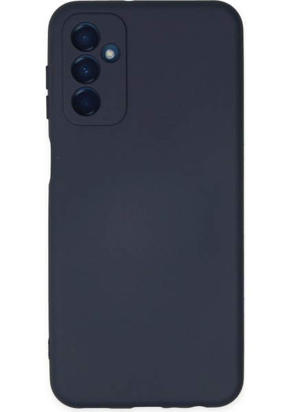Samsung Galaxy M23 Kılıf Nano Içi Kadife Silikon - LACIVERT-(5796) - M655K304-R55655