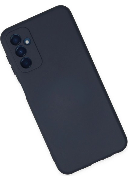 Samsung Galaxy M23 Kılıf Nano Içi Kadife Silikon - LACIVERT-(5796) - M655K304-R55655 fiyatları