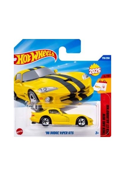 Tekli Arabalar '96 Dodge Viper Gts JBB95 (Then And Now)