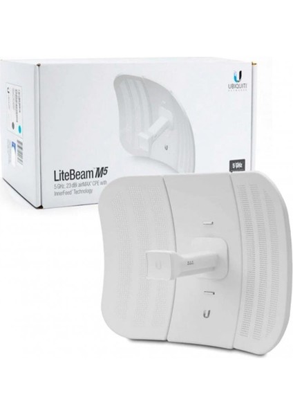 Ubıquıtı Lbe-M5-23, Litebeam, 5ghz, 100MBPS, 23DBI Anten, 5km Menzil Cpe