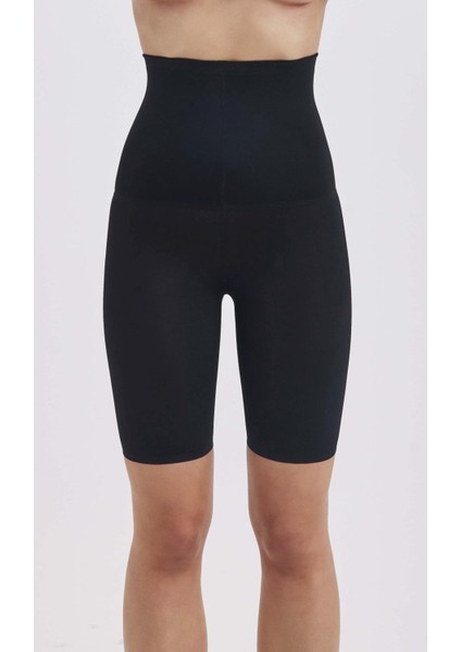 4007 Poliyamid Lazer Kesim Göbek Toparlayıcı Short