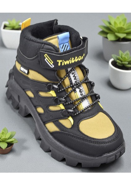 390U Ortopedik Taban Lastikli Cırtlı Kız Çocuk Bot Erkek Çocuk Bot Unisex Çocuk Bot