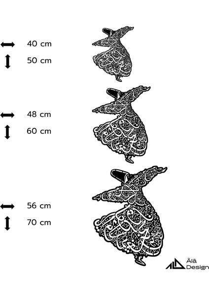 Semazen Temalı Ahşap Duvar Tablosu indirimleri
