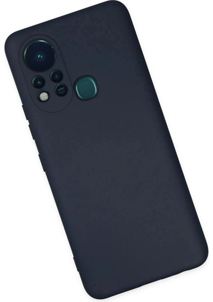 Infinix Hot 11S Kılıf Nano Içi Kadife Silikon - Lacivert fiyatları