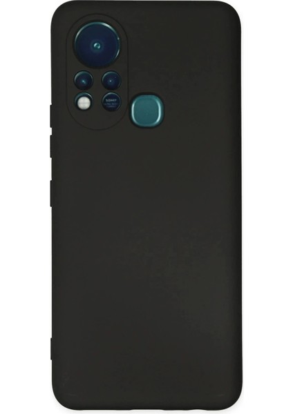 Infinix Hot 11S Kılıf Nano Içi Kadife Silikon - Siyah