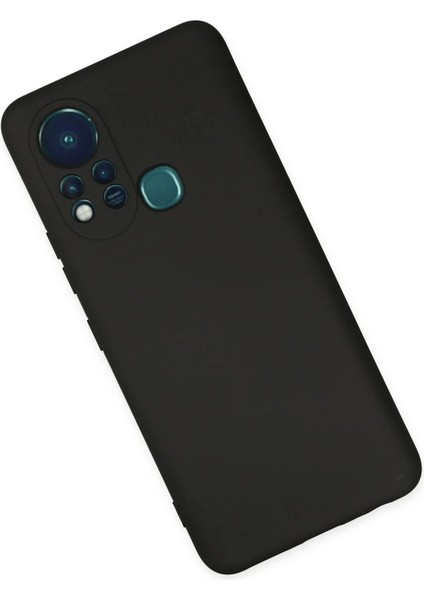 Infinix Hot 11S Kılıf Nano Içi Kadife Silikon - Siyah modelleri