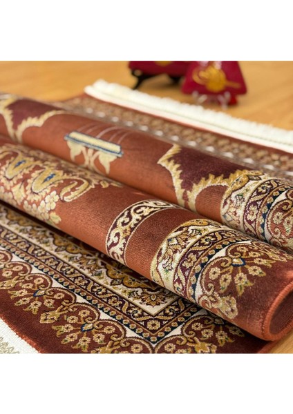 Özel Seri Ipek Seccade Kahverengi modelleri