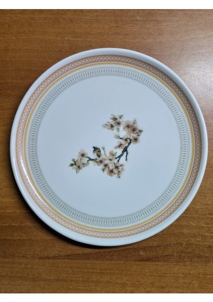 Pink Flower Porselen Pasta Kahve Servis Sunum Seti 2 Kişilik indirimleri