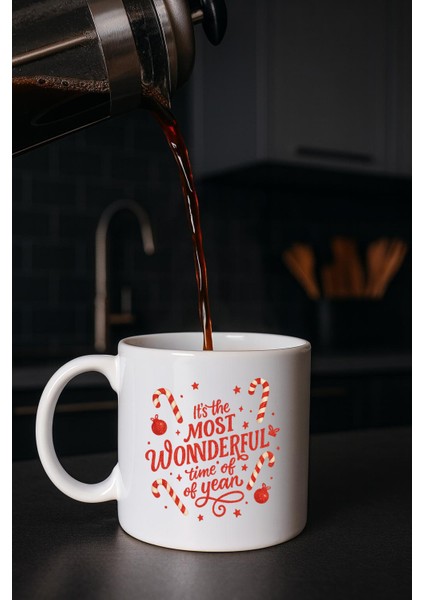 Beyaz Kupa Bardak (Yılbaşı)