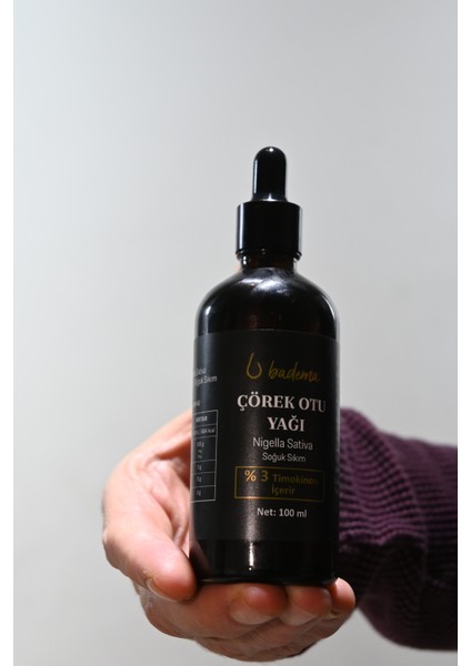 Çörek Otu Yağı Nigella Sativa 100 ml