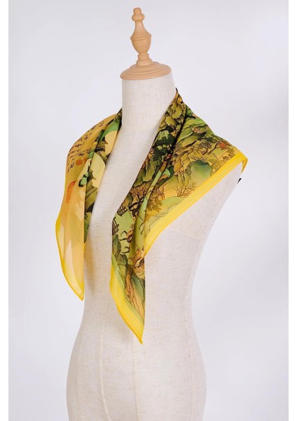 Uzak Doğu Temalı Fular modelleri