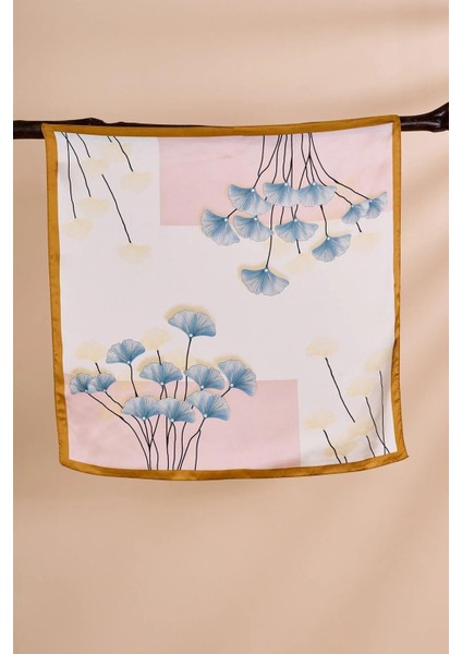 Çiçek Desenli Fular