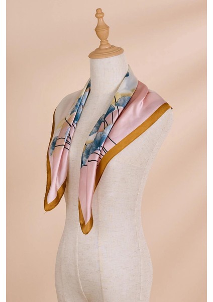 Çiçek Desenli Fular modelleri