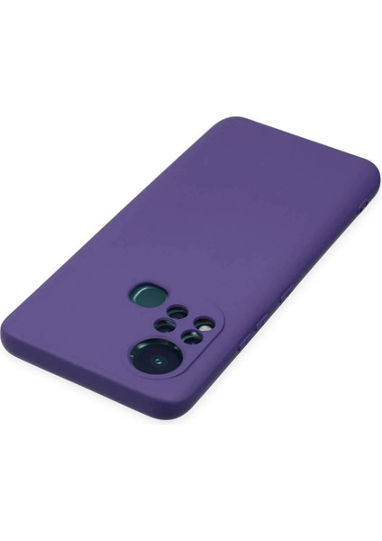 Infinix Hot 11S Kılıf Nano Içi Kadife Silikon - Mor indirimleri