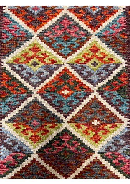 El Dokuma Afgan Kilim Yün Kök Boya indirimleri