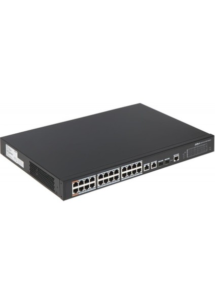 PFS4226-24ET-360-V3, 24 Port, Megabit, Poe 360W, 2 Port Gigabit Uplink, 2 Port Gigabit Combo Sfp, Yönetilebilir, Rack Mount Switch