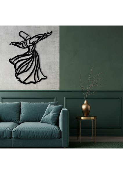 Semazen Temalı Ahşap Duvar Tablosu modelleri