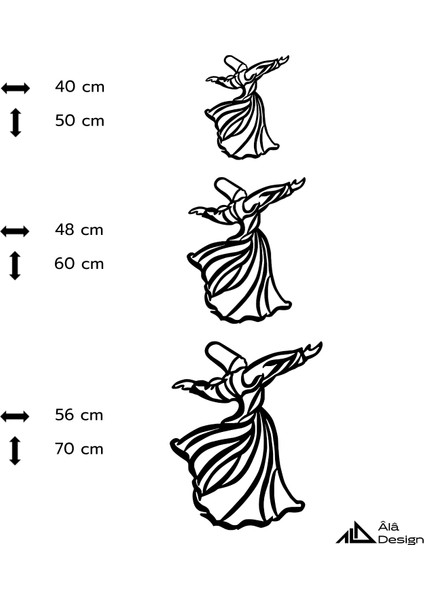 Semazen Temalı Ahşap Duvar Tablosu indirimleri