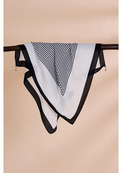 Mıknatıslı Çift Taraflı Desenli Fular fiyatları