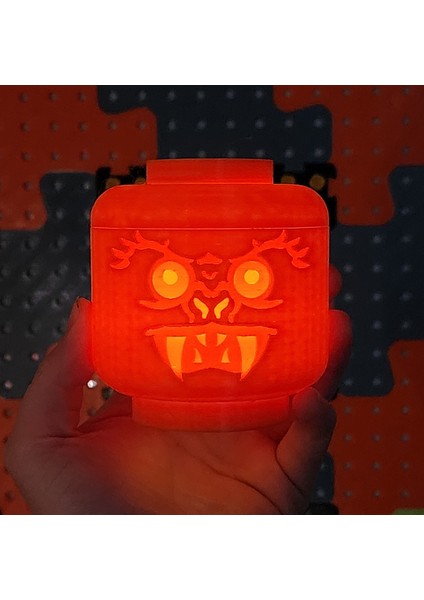 LEGO Kafa Çay Lambası Jack-O-Lanterns fiyatları