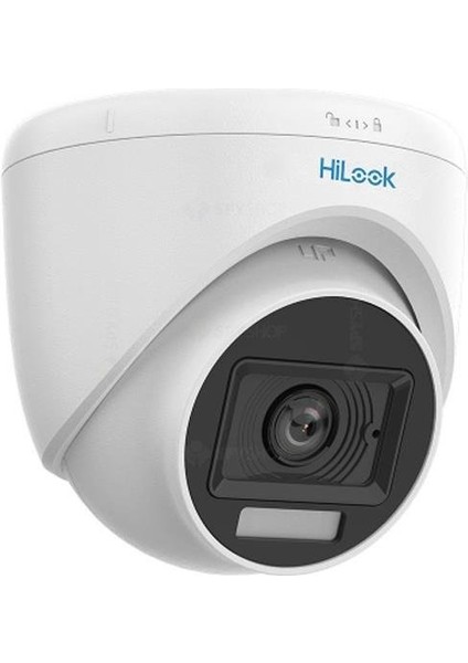 Hılook THC-T129-LPS, 2mpix, 2.8mm Lens, 20MT Gece Görüşü, Color Vu, Dahili Mikrofon, Dome Kamera