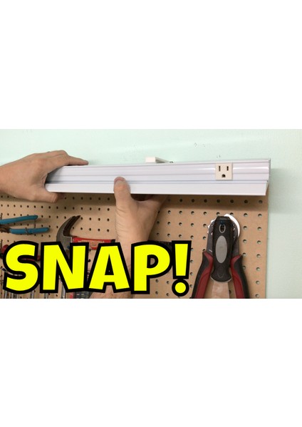 Pegboard LED Işık Montajı