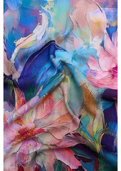 Çiçek Desenli Fular fırsatları