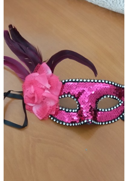 Payetli Bağcıklı Parti Maskesi – El Yapımı, Karnaval & Maskeli Balo Aksesuarı modelleri