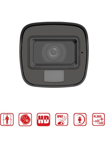 Hıkvısıon DS-2CD1021G2-LIUF 2mpix, 4mm Lens, H265+ ,20MT Gece Görüşü, Hybrid Light, Sd Kart,dahili Mikrofon, Poe, Bullet Ip Kamera modelleri