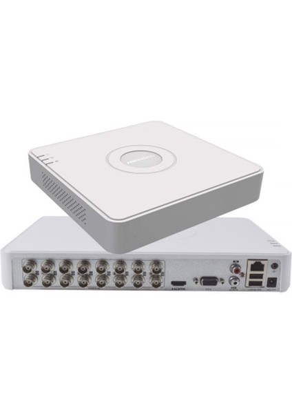 Hıkvısıon DS-7116HGHI-K1, 16KANAL, 2mpix, H265 Pro+, 1 HDD Desteği, 5in1 Dvr Cihazı