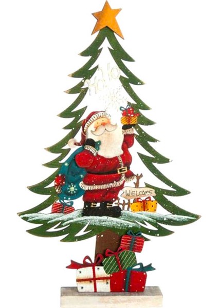 Rengarenk Ahşap Ağaç DM16-11