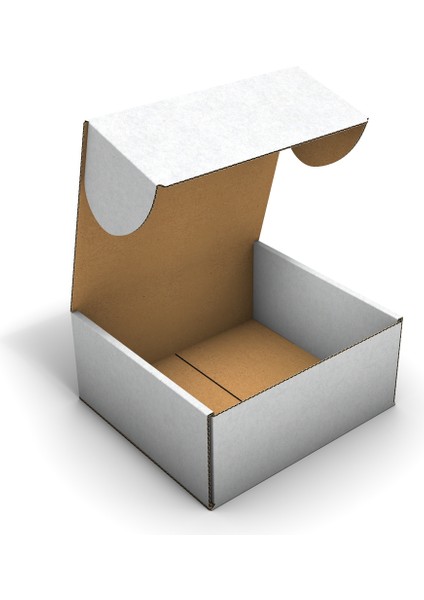 Ondüle 17,5X15,5X7,5 cm Testliner E-Ticaret Kargo Gönderi Kutusu