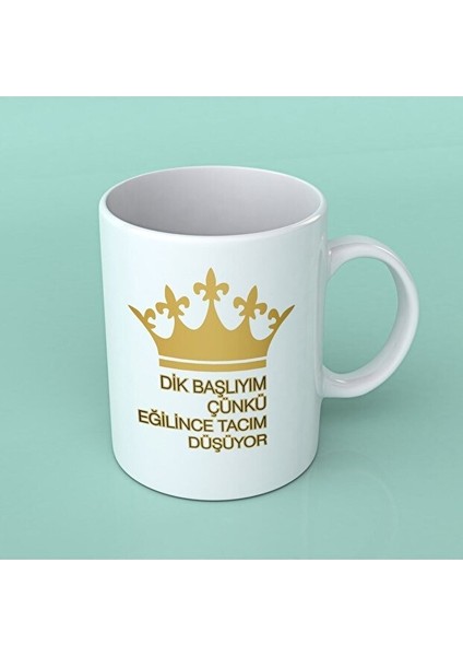 Dik Başlıyım Kupa Bardak